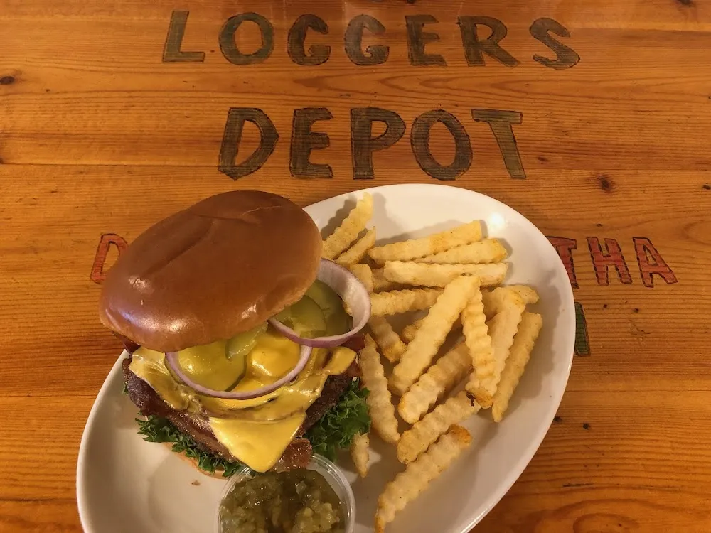 Half Pound Bacon Cheeseburger